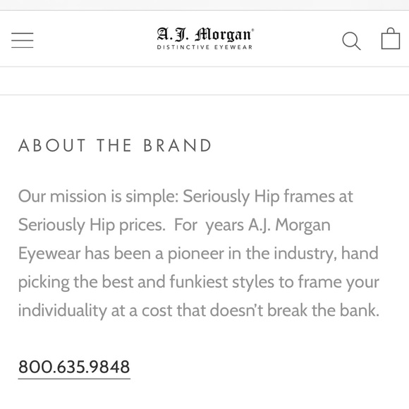 AJ Morgan blue mirrored black frame sunglass NIP - Picture 10 of 10